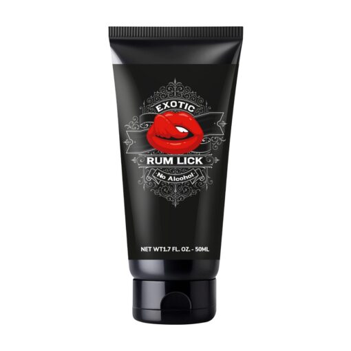 LUBRIFICANTE BEIJÁVEL COM AROMA A RUM SEM ÁLCOOL RUM LICK 1.7 FL OZ 50 ML PHARMQUESTS - Image 2