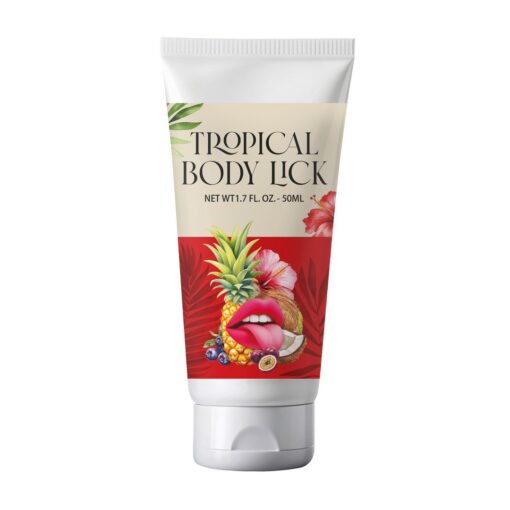 LUBRIFICANTE COM AROMA TROPICAL BODY LICK 1.7 FL OZ 50 ML - Image 2