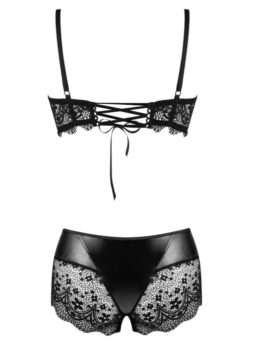 CONJUNTO DE 2 PEÇAS CHARM SET PRETO BEAUTY NIGHT FASHION - Image 8