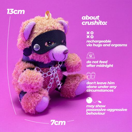 PORTA CHAVES URSO CRUSHITO COM CORRENTES CRUSHIOUS - Image 6