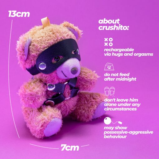 PORTA CHAVES URSO CRUSHITO COM ARNÊS CRUSHIOUS - Image 6