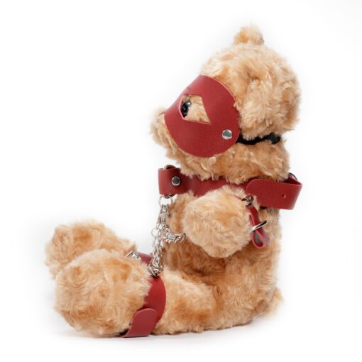 URSO DE PELÚCIA BONDAGE CRUSHITO VERMELHO 31CM CRUSHIOUS - Image 2