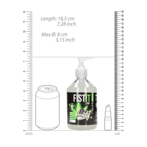 LUBRIFICANTE CBD 17 FL OZ / 500 ML FIST IT - Image 5