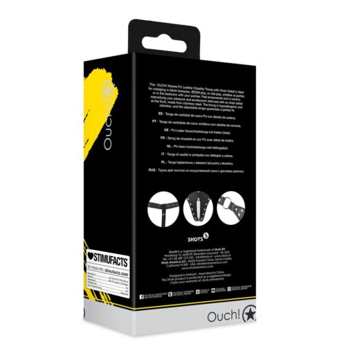 CINTO DE CASTIDADE TANGA XTREME OUCH! - Image 2