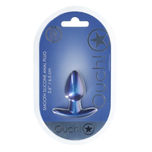 PLUG ANAL SMOOTH SILICONE SMALL 2.6 /6