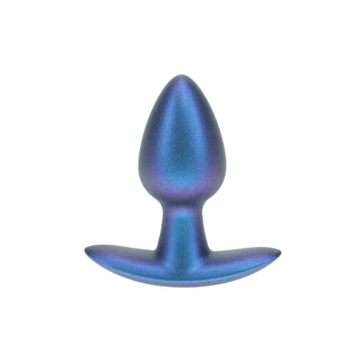 PLUG ANAL SMOOTH SILICONE SMALL 2.6 /6,5 CM METALLIC BLUE OUCH! - Image 4