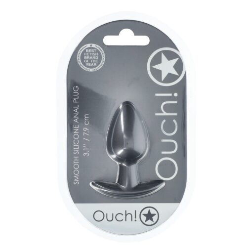 PLUG ANAL SMOOTH SILICONE MEDIUM 3