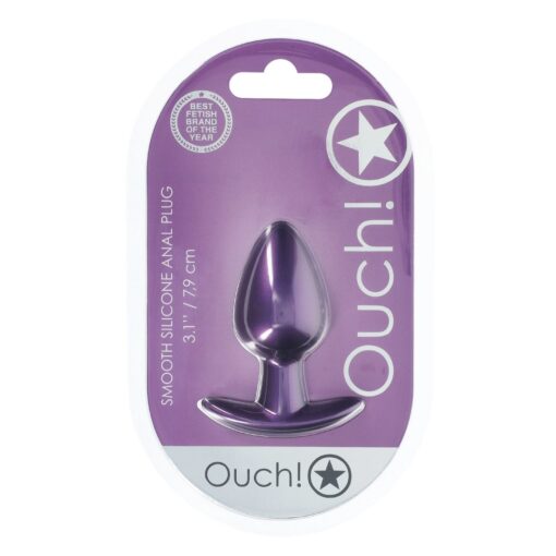 PLUG ANAL SMOOTH SILICONE MEDIUM 3