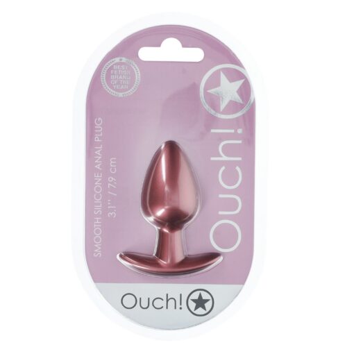 PLUG ANAL SMOOTH SILICONE MEDIUM 3