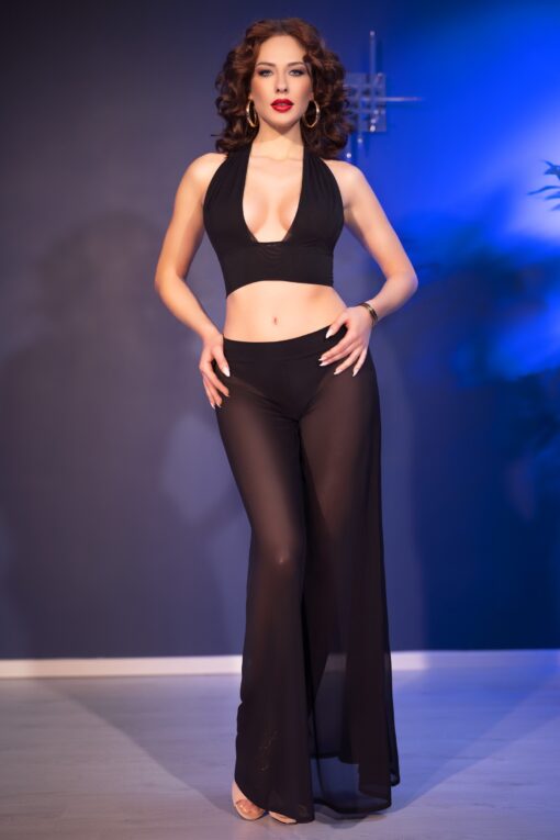 CONJUNTO DE 3 PEÇAS CR-4857 PRETO CHILIROSE - Image 5