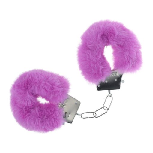 ALGEMAS COM PELUCHE CLASSIC FLUFFY ROXO OUCH! - Image 3