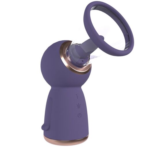 BOMBA PARA VULVA E SEIOS EXQUISITE ROXO PUMPED - Image 3