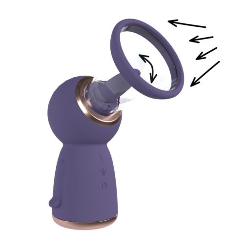 BOMBA PARA VULVA E SEIOS EXQUISITE ROXO PUMPED - Image 5