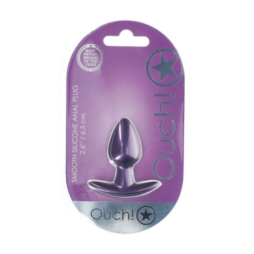 PLUG ANAL SMOOTH SILICONE SMALL 2.6 /6