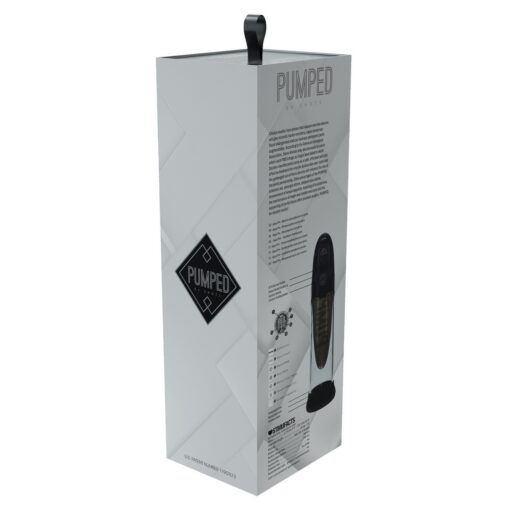 BOMBA AUTOMÁTICA PARA O PÉNIS COM IA AQUA-PRO PRETO PUMPED - Image 2
