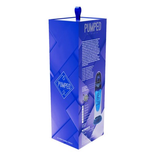 BOMBA AUTOMÁTICA PARA O PÉNIS COM IA AQUA-PRO AZUL PUMPED - Image 2