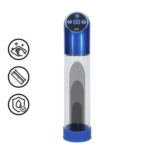 BOMBA AUTOMÁTICA PARA PÉNIS METAL BLUE PUMPED - Image 2