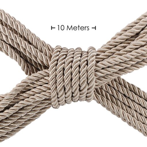 CORDA DE POLIÉSTER PARA BONDAGE 32.8 FT / 10 M DOURADA OUCH!