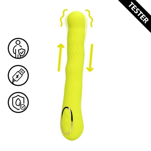 TESTER VIBRADOR PARA PONTO G WIGGLE LIME PASSION LOVELINE