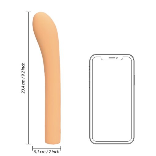 VIBRADOR DE PONTO G PEACH FUZZ LOVELINE - Image 6