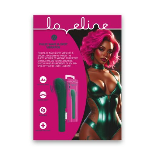 INFOGRAFIA PULSE WAVE G-SPOT VIBRATOR LOVE121GRN EN PUMPED