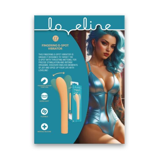 INFOGRAFIA FINGERING G-SPOT VIBRATOR LOVE122ORN EN PUMPED