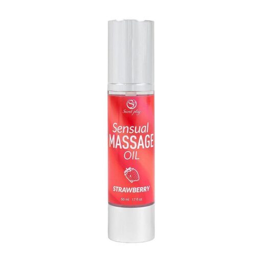 ÓLEO DE MASSAGEM AROMA MORANGO 50 ML SECRET PLAY - Image 4