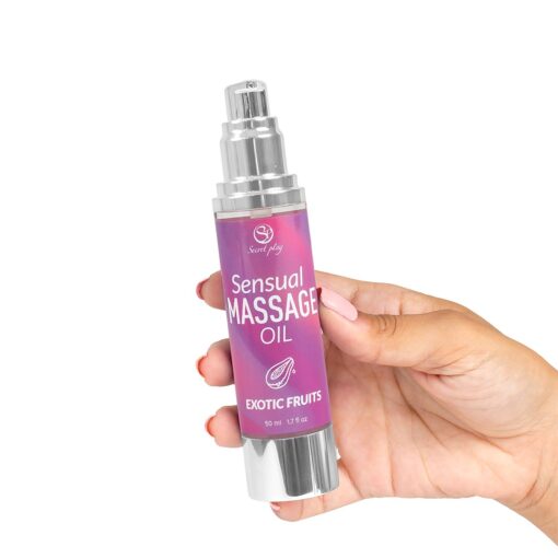 ÓLEO DE MASSAGEM AROMA FRUTAS EXÓTICAS 50 ML SECRET PLAY - Image 2