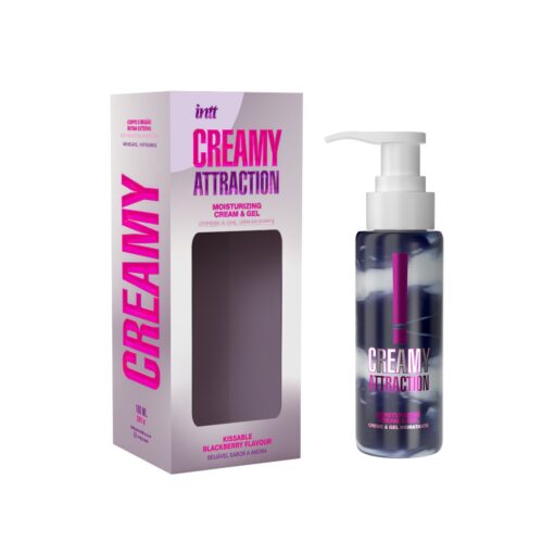 LOÇÃO BEIJÁVEL CREMOSA CREAMY ATTRACTION AROMA AMORA INTT 100ML - Image 2