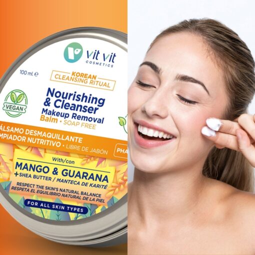 BÁLSAMO NUTRITIVO E DESMAQUILHANTE KOREAN BEAUTY 100ML VIT VIT COSMETICS - Image 4