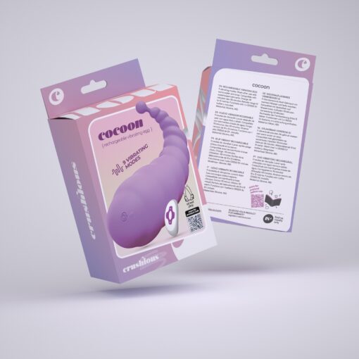COCOON OVO VIBRATÓRIO RECARREGÁVEL COM COMANDO À DISTÂNCIA CRUSHIOUS ROXO - Image 12