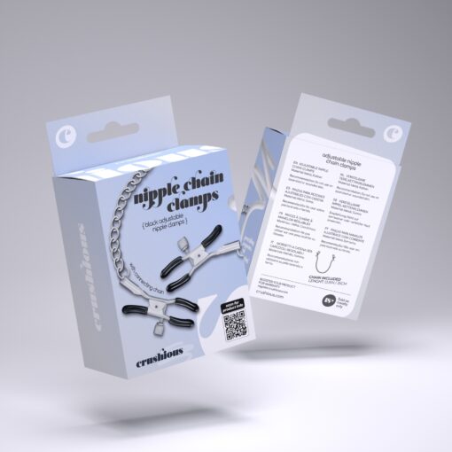 PINÇAS PARA MAMILOS SILVER NIPPLE CHAIN CLAMPS CRUSHIOUS - Image 6