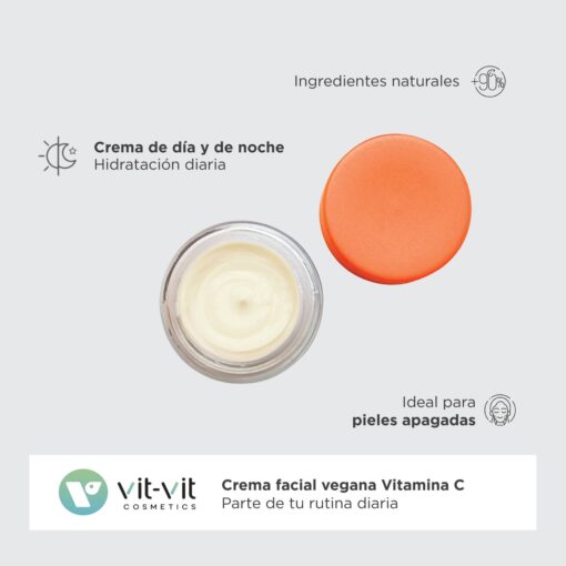 CREME DIÁRIO ILUMINADOR VITAMIN C 50ML VIT VIT COSMETICS - Image 3