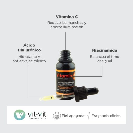 SERÚM VITAMIN C VIT VIT COSMETICS 30ML - Image 4