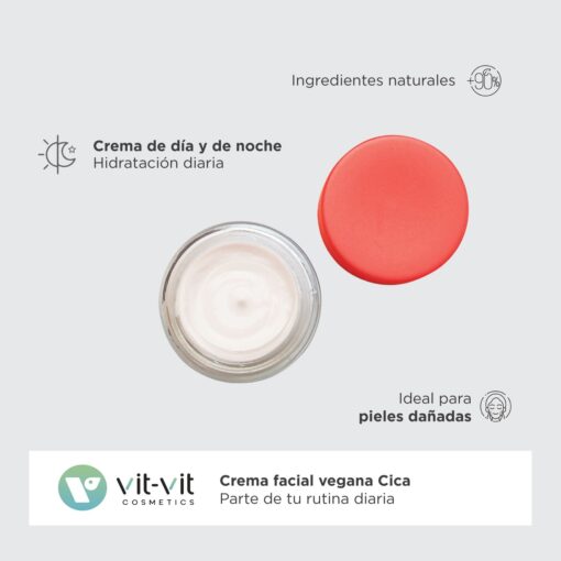 CREME DIÁRIO CICA TIGERGRASS VIT VIT COSMETICS 50ML - Image 3