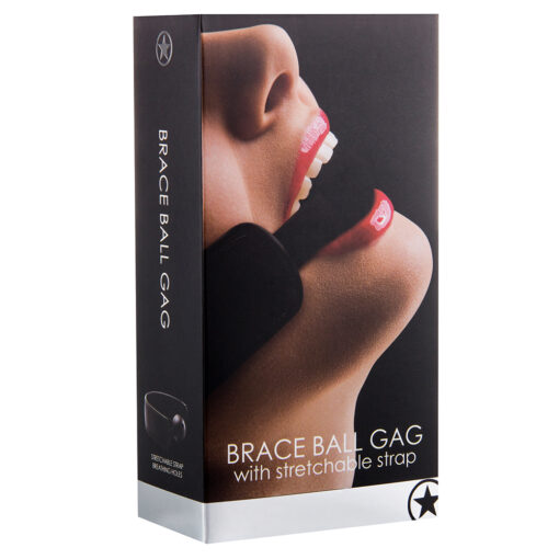 MORDAÇA BRACE BALL GAG PRETA - Image 3