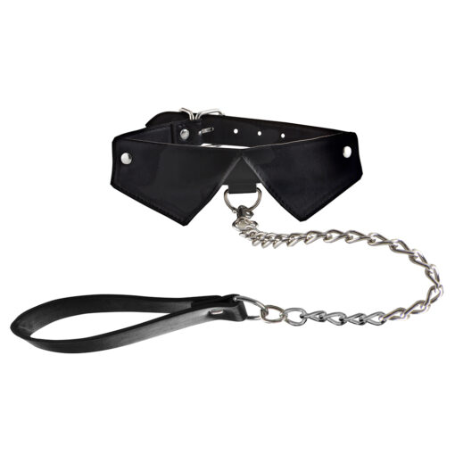 COLEIRA COM TRELA OUCH! EXCLUSIVE COLLAR WITH LEASH PRETA - Image 3