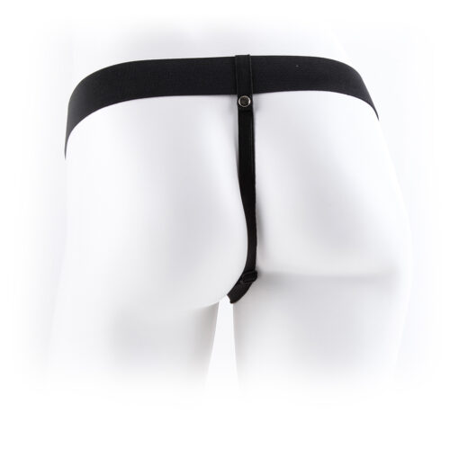 STRAP-ON OCO COM TESTÍCULOS 9 FETISH FANTASY SERIES BRANCO - Image 5