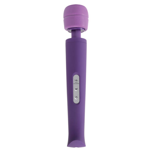 MASSAJADOR COM CARREGADOR USB CANDY PIE MAGIC WAND ROXO