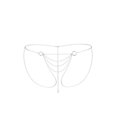 COLAR CORPORAL CULOTTE THE MAGNIFIQUE COLLECTION BIJOUX INDISCRETS PRATEADO - Image 2
