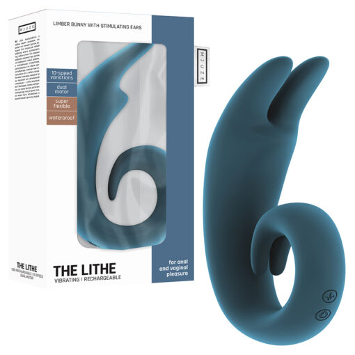 VIBRADOR RECARREGÁVEL THE LITHE AZUL - Image 2