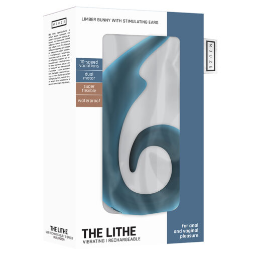 VIBRADOR RECARREGÁVEL THE LITHE AZUL - Image 3