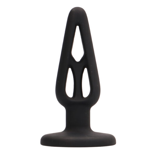 PLUG ANAL EM SILICONE PLUG & PLAY 4? PRETO
