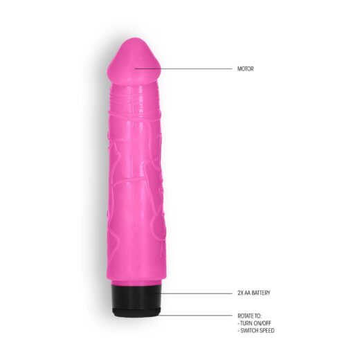 VIBRADOR REALÍSTICO 8 THICK VIBE GC ROSA - Image 3