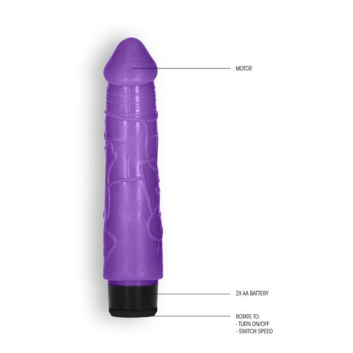 VIBRADOR REALÍSTICO 8 THICK VIBE GC ROXO - Image 3