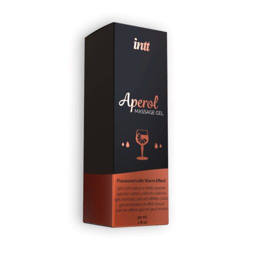 GEL DE MASSAGEM COM SABOR A APEROL INTT 30ML - Image 3