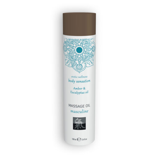 ÓLEO DE MASSAGEM MASCULINE DE ÂMBAR E EUCALIPTO SHIATSU? 100ML