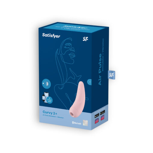 ESTIMULADOR CURVY 2+ COM APP SATISFYER ROSA - Image 7
