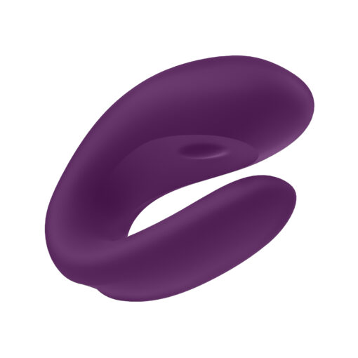 VIBRADOR DOUBLE JOY COM APP SATISFYER ROXO - Image 3