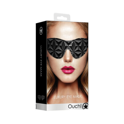 VENDA LUXURY EYE MASK OUCH! PRETA - Image 6